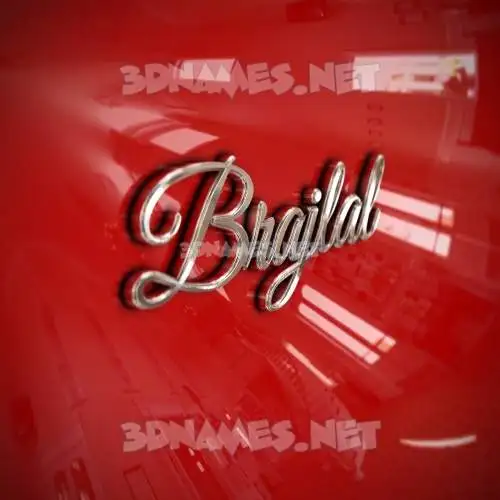 brajlal in Car Paint style - 3D name wallpaper brajlal in Car Paint style - 3D name wallpaper