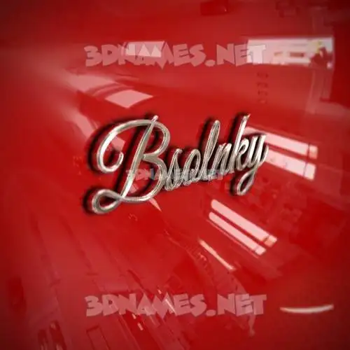 bsolnky in Car Paint style - 3D name wallpaper bsolnky in Car Paint style - 3D name wallpaper