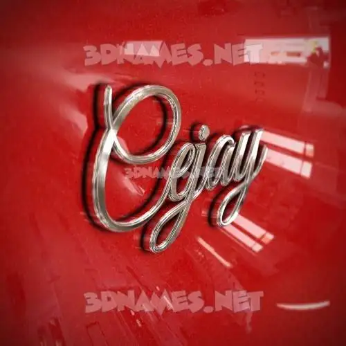 cejay in Car Paint style - 3D name wallpaper cejay in Car Paint style - 3D name wallpaper