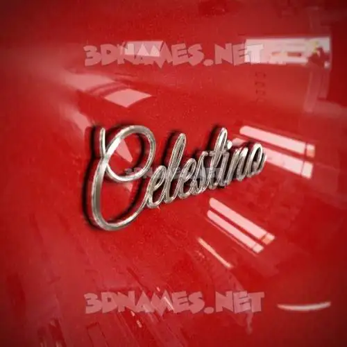 celestino in Car Paint style - 3D name wallpaper celestino in Car Paint style - 3D name wallpaper