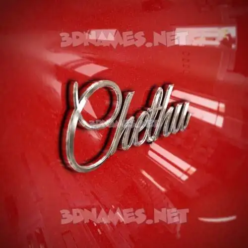 chethu in Car Paint style - 3D name wallpaper chethu in Car Paint style - 3D name wallpaper