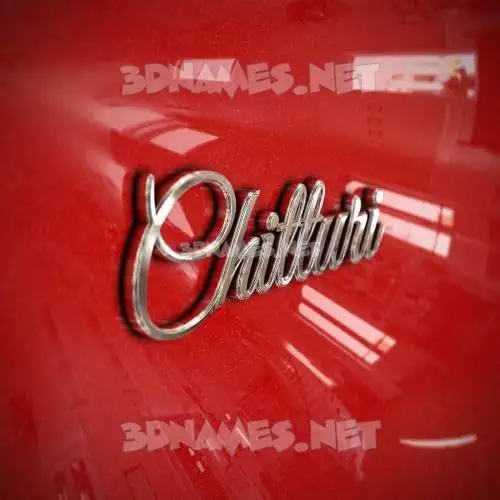 chitturi in Car Paint style - 3D name wallpaper chitturi in Car Paint style - 3D name wallpaper