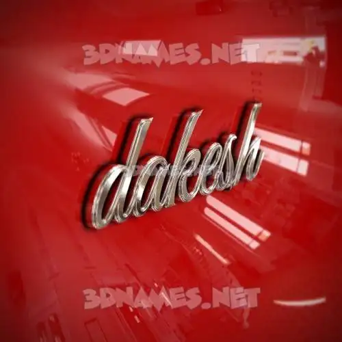 dakesh in Car Paint style - 3D name wallpaper dakesh in Car Paint style - 3D name wallpaper