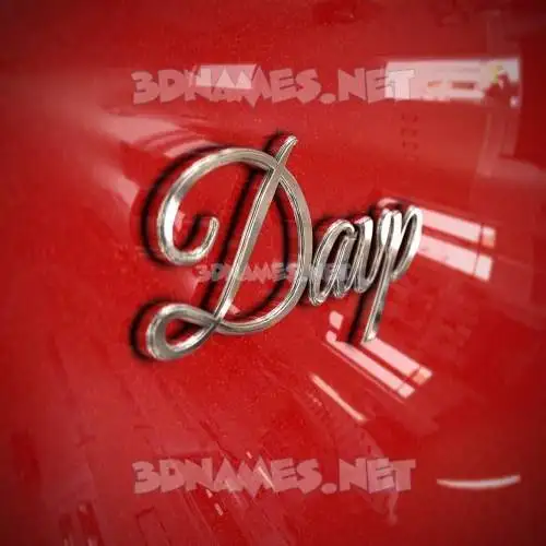 davp in Car Paint style - 3D name wallpaper davp in Car Paint style - 3D name wallpaper