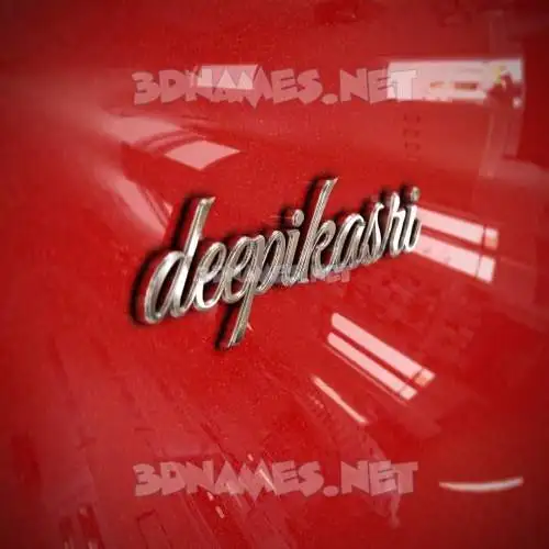 deepikasri in Car Paint style - 3D name wallpaper deepikasri in Car Paint style - 3D name wallpaper