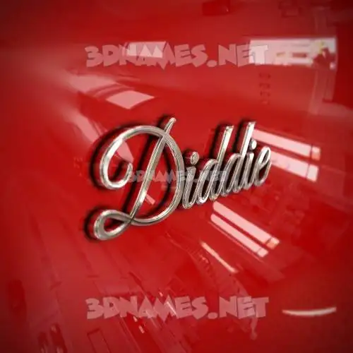 diddie in Car Paint style - 3D name wallpaper diddie in Car Paint style - 3D name wallpaper