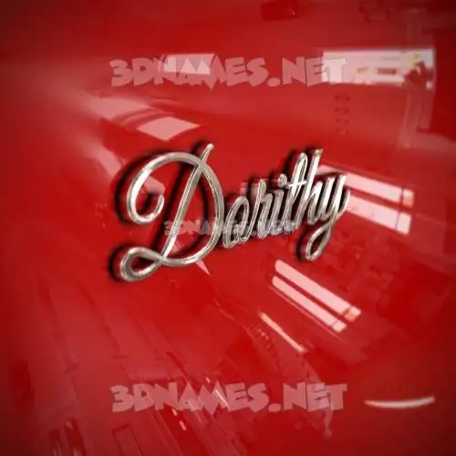 dorithy in Car Paint style - 3D name wallpaper dorithy in Car Paint style - 3D name wallpaper