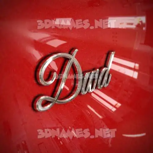 dwd in Car Paint style - 3D name wallpaper dwd in Car Paint style - 3D name wallpaper