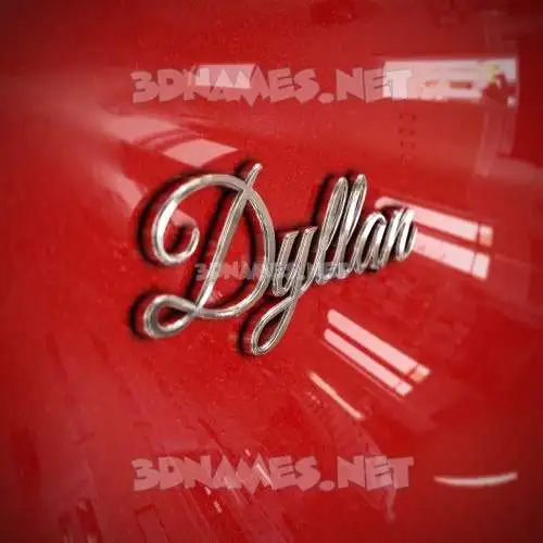 dyllan in Car Paint style - 3D name wallpaper dyllan in Car Paint style - 3D name wallpaper