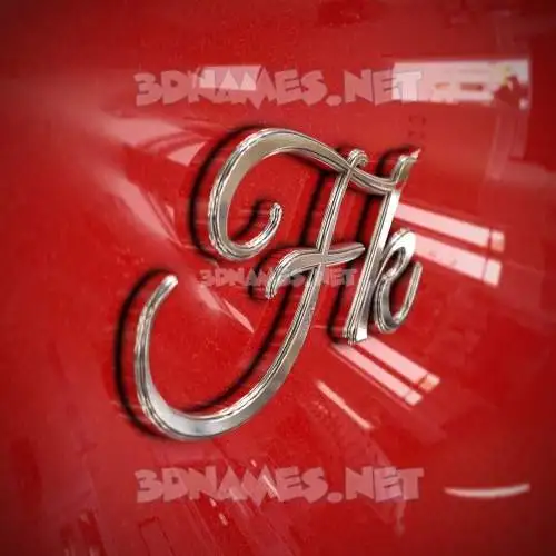 fk in Car Paint style - 3D name wallpaper fk in Car Paint style - 3D name wallpaper