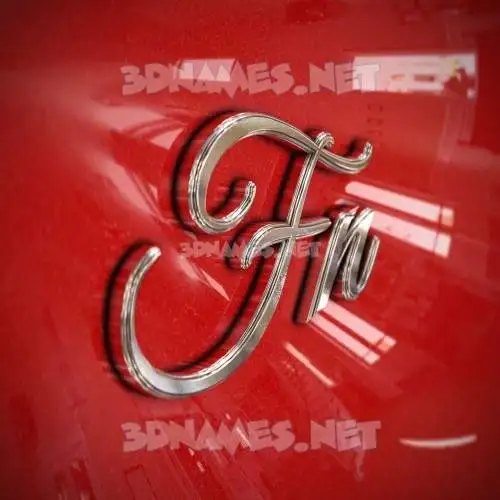 fn in Car Paint style - 3D name wallpaper fn in Car Paint style - 3D name wallpaper