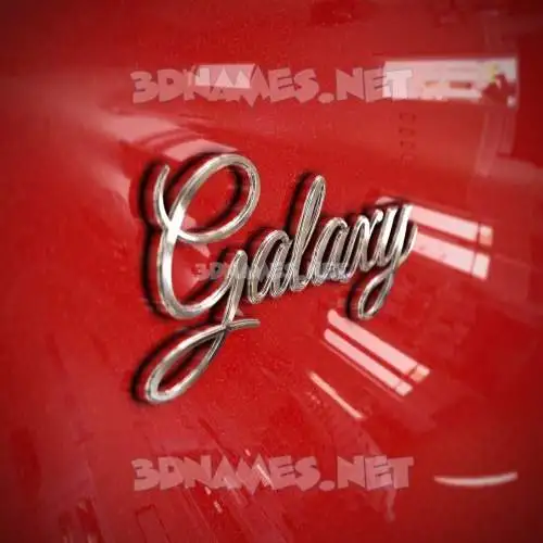 galaxy in Car Paint style - 3D name wallpaper galaxy in Car Paint style - 3D name wallpaper