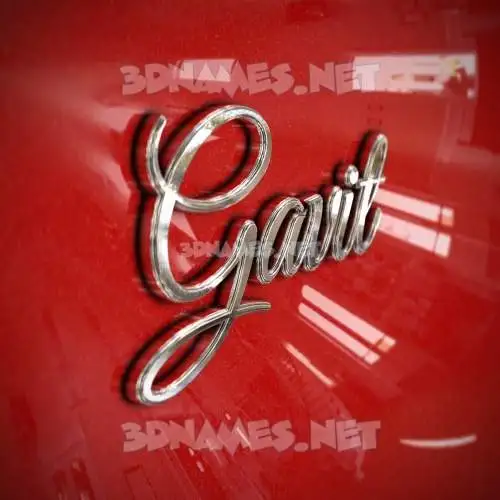 gavit in Car Paint style - 3D name wallpaper gavit in Car Paint style - 3D name wallpaper