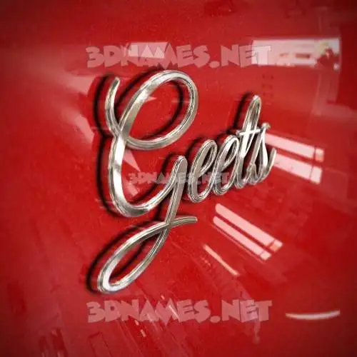 geets in Car Paint style - 3D name wallpaper geets in Car Paint style - 3D name wallpaper