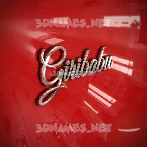 giribabu in Car Paint style - 3D name wallpaper giribabu in Car Paint style - 3D name wallpaper