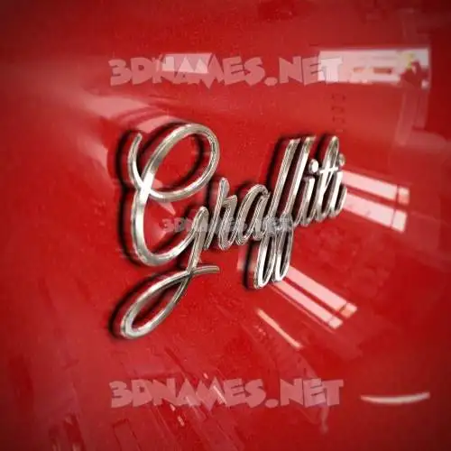 graffiti in Car Paint style - 3D name wallpaper graffiti in Car Paint style - 3D name wallpaper