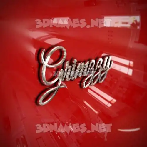 grimzzy in Car Paint style - 3D name wallpaper grimzzy in Car Paint style - 3D name wallpaper