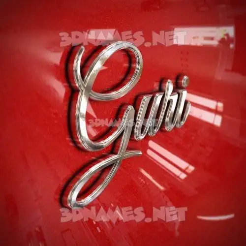 guri in Car Paint style - 3D name wallpaper guri in Car Paint style - 3D name wallpaper