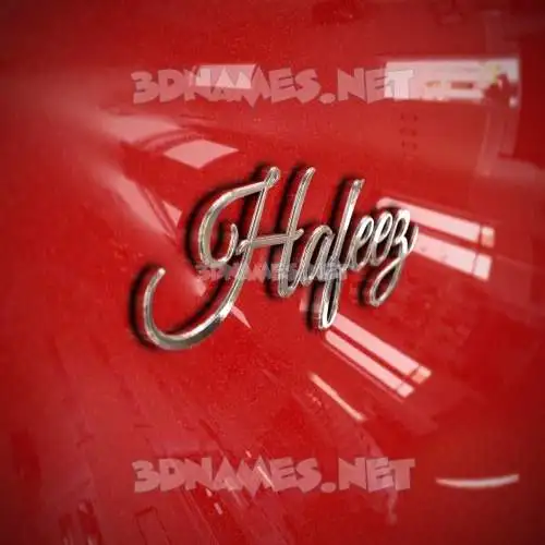 hafeez in Car Paint style - 3D name wallpaper hafeez in Car Paint style - 3D name wallpaper