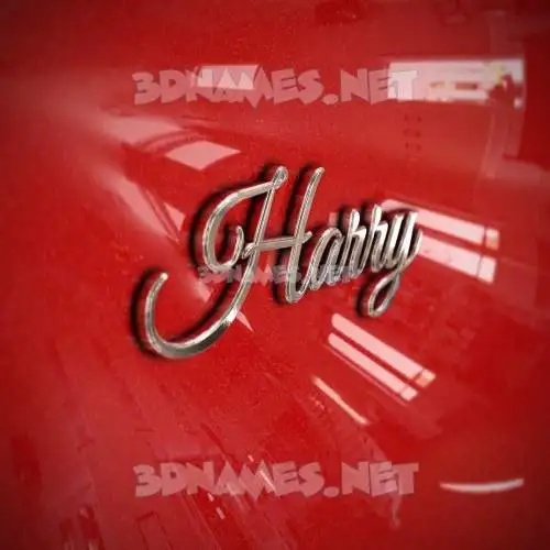 harry in Car Paint style - 3D name wallpaper harry in Car Paint style - 3D name wallpaper
