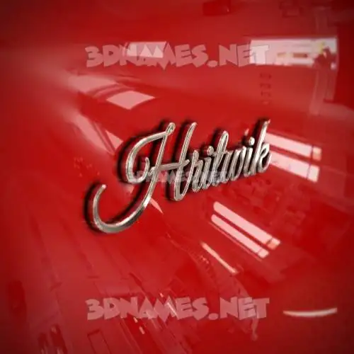 hritwik in Car Paint style - 3D name wallpaper hritwik in Car Paint style - 3D name wallpaper