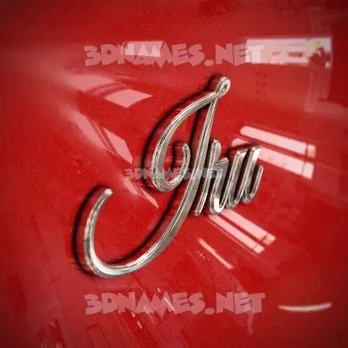 iru in Car Paint style - 3D name wallpaper iru in Car Paint style - 3D name wallpaper