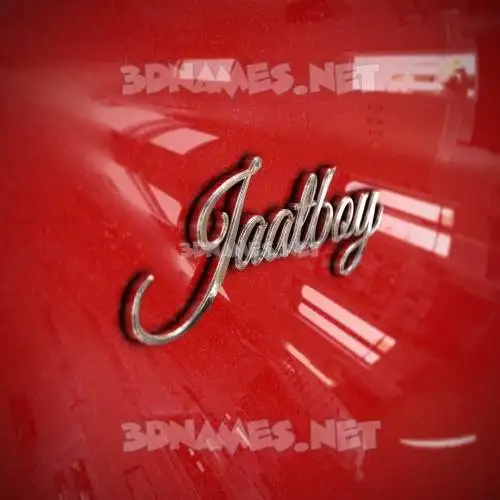 jaatboy in Car Paint style - 3D name wallpaper jaatboy in Car Paint style - 3D name wallpaper