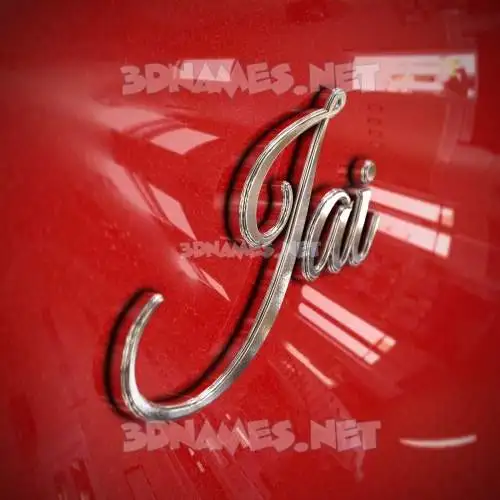 jai in Car Paint style - 3D name wallpaper jai in Car Paint style - 3D name wallpaper