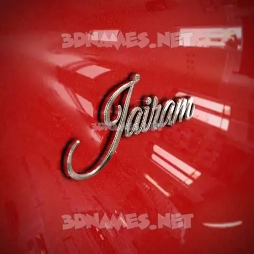 jairam in Car Paint style - 3D name wallpaper