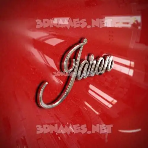 jaron in Car Paint style - 3D name wallpaper jaron in Car Paint style - 3D name wallpaper