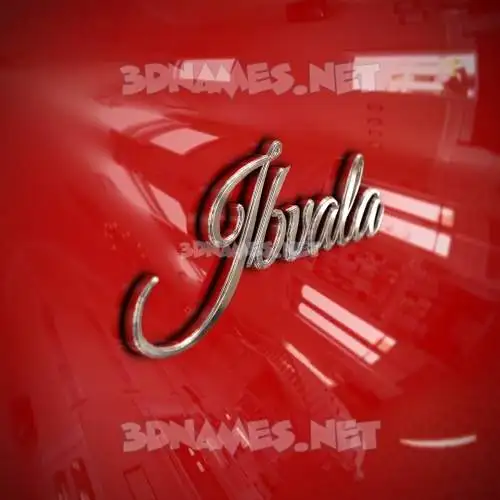 jbvala in Car Paint style - 3D name wallpaper jbvala in Car Paint style - 3D name wallpaper