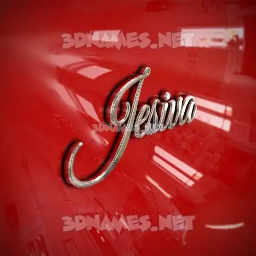 jesiva in Car Paint style - 3D name wallpaper jesiva in Car Paint style - 3D name wallpaper