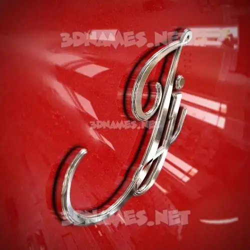 jj in Car Paint style - 3D name wallpaper jj in Car Paint style - 3D name wallpaper