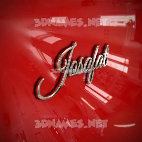 josafat in Car Paint style - 3D name wallpaper josafat in Car Paint style - 3D name wallpaper