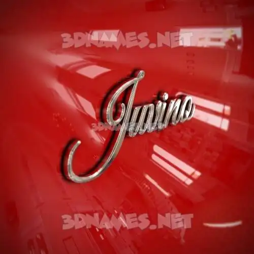 juvino in Car Paint style - 3D name wallpaper juvino in Car Paint style - 3D name wallpaper