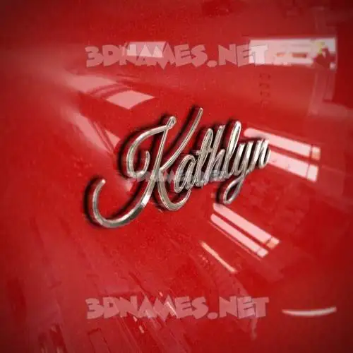 kathlyn in Car Paint style - 3D name wallpaper kathlyn in Car Paint style - 3D name wallpaper