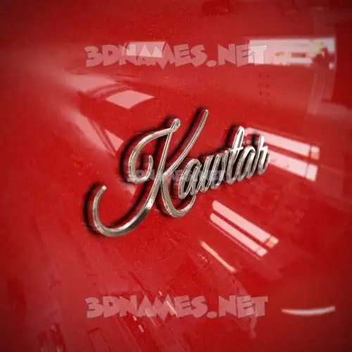 kawtar in Car Paint style - 3D name wallpaper kawtar in Car Paint style - 3D name wallpaper