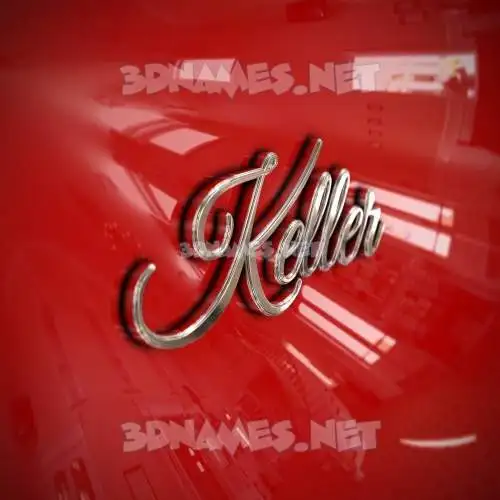 keller in Car Paint style - 3D name wallpaper keller in Car Paint style - 3D name wallpaper