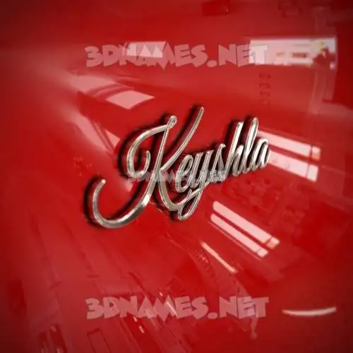keyshla in Car Paint style - 3D name wallpaper keyshla in Car Paint style - 3D name wallpaper