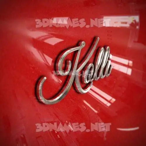 kolli in Car Paint style - 3D name wallpaper kolli in Car Paint style - 3D name wallpaper