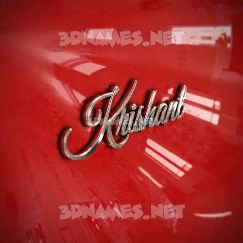 krishant in Car Paint style - 3D name wallpaper krishant in Car Paint style - 3D name wallpaper