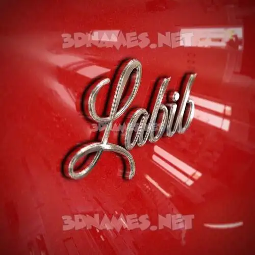 labib in Car Paint style - 3D name wallpaper labib in Car Paint style - 3D name wallpaper