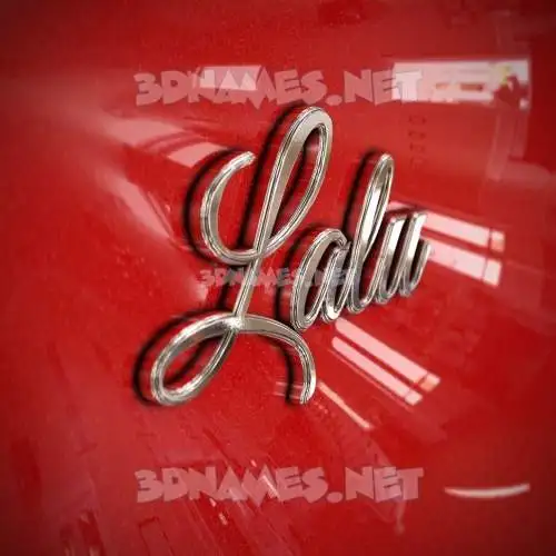 lalu in Car Paint style - 3D name wallpaper lalu in Car Paint style - 3D name wallpaper