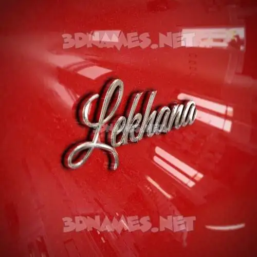 lekhana in Car Paint style - 3D name wallpaper lekhana in Car Paint style - 3D name wallpaper