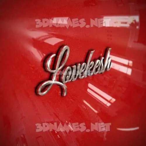 lovekesh in Car Paint style - 3D name wallpaper lovekesh in Car Paint style - 3D name wallpaper