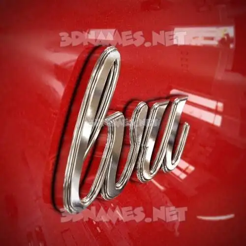 lvu in Car Paint style - 3D name wallpaper lvu in Car Paint style - 3D name wallpaper