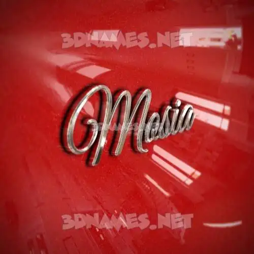mosia in Car Paint style - 3D name wallpaper mosia in Car Paint style - 3D name wallpaper