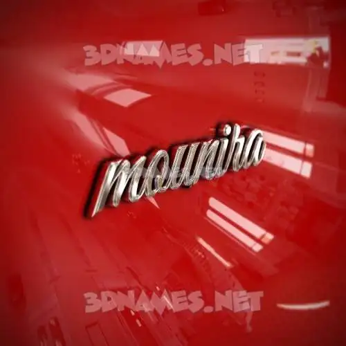 mounira in Car Paint style - 3D name wallpaper mounira in Car Paint style - 3D name wallpaper
