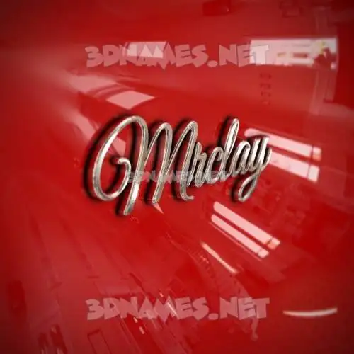 mrclay in Car Paint style - 3D name wallpaper mrclay in Car Paint style - 3D name wallpaper