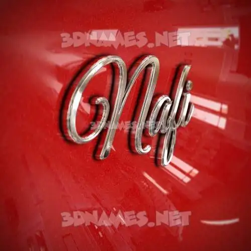 nafi in Car Paint style - 3D name wallpaper nafi in Car Paint style - 3D name wallpaper